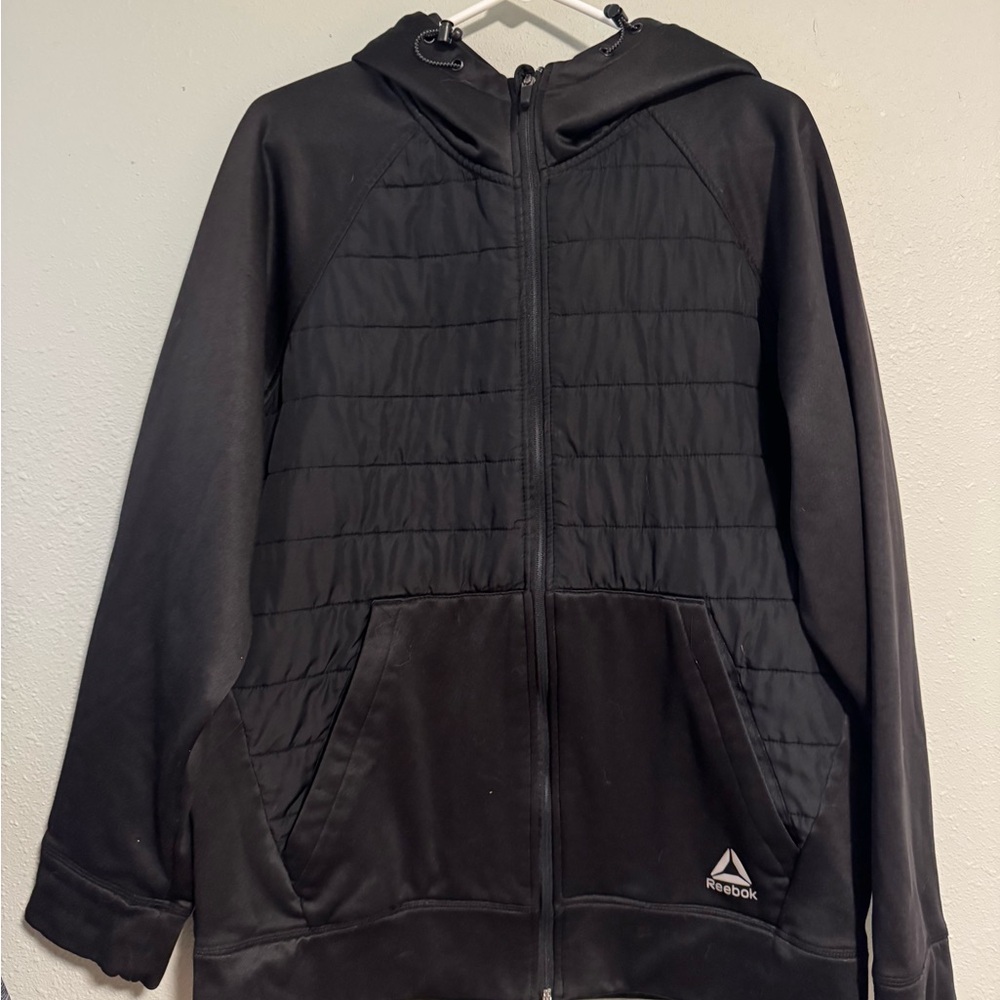 Reebok Charcoal Hooded Jacket